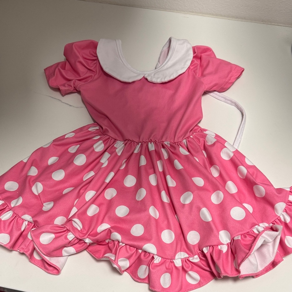 Toddler Minnie Mouse Little Stocking Co Twirl Dress 2t